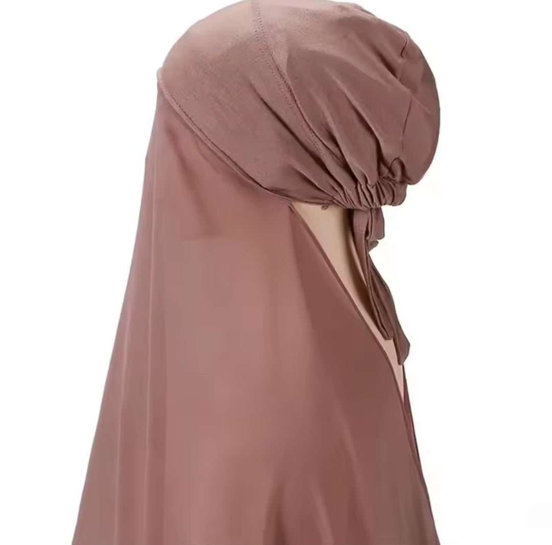 Hijab à attacher