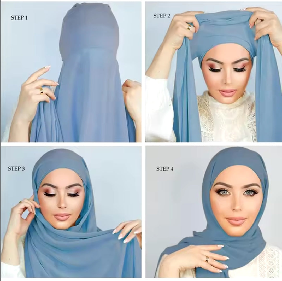 Hijab à attacher