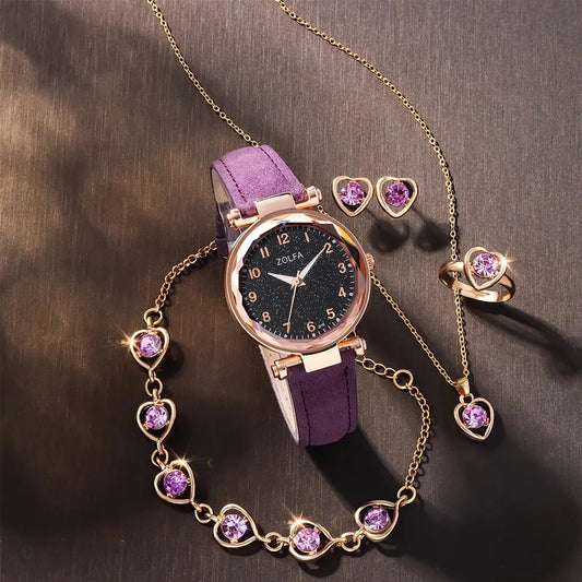 Montre violet