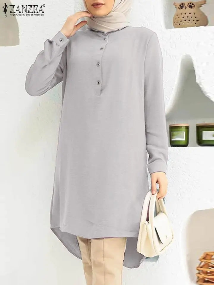 Chemise longue femme