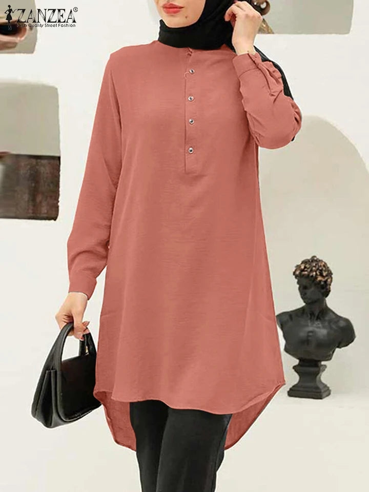 Chemise longue femme